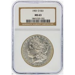 1901-O $1 Morgan Silver Dollar NGC Graded MS63