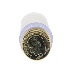 Roll of (50) 1962-D Brilliant Uncirculated Roosevelt Dimes