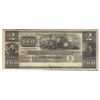 Image 1 : 1800s $2 New England Commercial Bank Obsolete Note