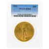 Image 1 : 1927 $20 St. Gaudens Double Eagle Gold Coin PCGS MS64
