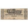 Image 1 : 1863 $1 The State of Georgia Obsolete Bank Note