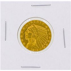 1935 $5 Indian Head Half Eagle Gold Coin AU