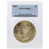 Image 1 : 1889 $1 Morgan Silver Dollar PCGS Graded MS62