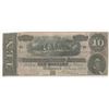 Image 1 : 1864 $10 The Confederate States of America Note