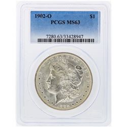 1902-O $1 Morgan Silver Dollar PCGS Graded MS63