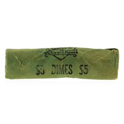 Roll of (50) 1964 Brilliant Uncirculated Roosevelt Dimes