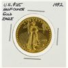 Image 1 : 1992 $25 American Eagle 1/2 oz Gold Coin