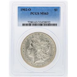 1902-O $1 Morgan Silver Dollar PCGS Graded MS63