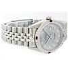 Image 3 : Mens Rolex Stainless Steel Meteorite Diamond and Ruby Datejust Wristwatch