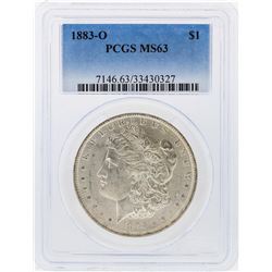 1883-O $1 Morgan Silver Dollar PCGS Graded MS63