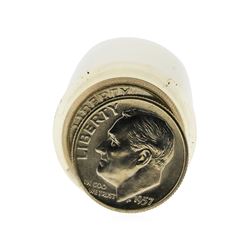 Roll of (50) 1957-P Brilliant Uncirculated Roosevelt Dimes
