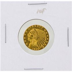 1925-D $2.5 Indian Head Quarter Eagle Gold Coin