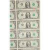 Image 3 : Rare 1981 $1 Uncut Sheet with Mismatch Serial Error