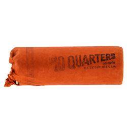 Roll of (40) 1964 Brilliant Uncirculated Washington Quarters