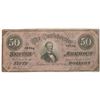 Image 1 : 1864 $50 Confederate States of America Note