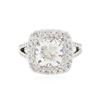 Image 2 : 14KT White Gold GIA Certified 3.72ctw Diamond Ring