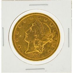 1869-S $20 Liberty Head Double Eagle Type 2 Gold Coin