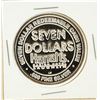 Image 2 : Harrahs Casino Hotel $7 Casino Gaming Token .999 Silver Limited Edition