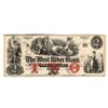 Image 1 : 1800s The West River Bank Jamaica Vermont Bank Note