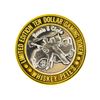 Image 2 : Whiskey Petes $10 Casino Gaming Token .999 Silver Limited Edition
