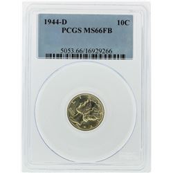 1944-D Mercury Dime PCGS Graded MS66FB
