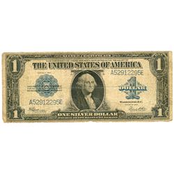 1923 $1 Large Silver Certificate Speelman / White Note