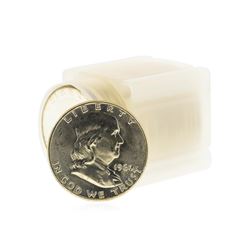 Roll of (20) 1960 Franklin Half Dollar Coins BU