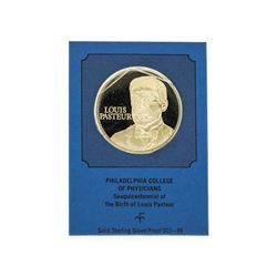 Philadelphia College of Physicians Sterling Silver Proof Medal