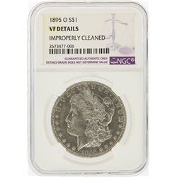 1895-O $1 Morgan Silver Dollar NGC Graded VF