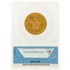 Image 2 : 1881 $10 Liberty Head Eagle Gold Coin ANACS MS61