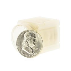 Roll of (20) 1963-D Franklin Half Dollar Coins BU