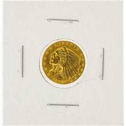 1909 $2 1/2 Indian Head Quarter Eagle Gold Coin