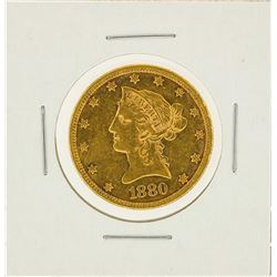 1880 $10 Liberty Head Eagle Gold Coin