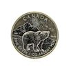 Image 1 : 2011 Canada 1oz Silver Wildlife Series Grizzly Coin