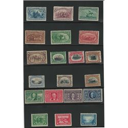 Lot of 20 1892-1913 Mint Hinged Stamps
