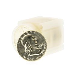 Roll of (20) 1958 Franklin Half Dollar Coins BU