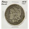 Image 1 : 1878-CC $1 Morgan Silver Dollar Coin