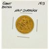 Image 1 : 1913 Great Britain Half Sovereign Gold Coin