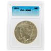 Image 1 : 1926 $1 Peace Silver Dollar ICG Graded MS62