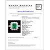 Image 4 : 18K Gold 2.39ct Emerald & 1.43ct Diamond Ring