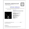 Image 3 : 14K White Gold 0.53ctw Diamond Pendant