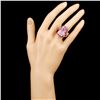 Image 4 : 18K Rose Gold 18.73ct Kunzite & 0.52ctw  Diamond R