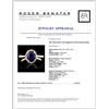 Image 4 : 14K Yellow Gold 1.00ct Sapphire & 0.05ct Diamond R