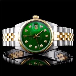 Rolex YG/SS DateJust Men's Wristwatch