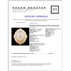 Image 5 : 18K Gold 22.30ct Moonstone & 0.79ctw Diamond Ring
