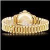 Image 3 : Rolex 18K Gold Presidential Ladies Wristwatch