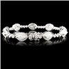 Image 2 : 18K Gold 5.29ctw Diamond Bracelet