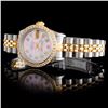 Image 2 : Rolex YG/SS DateJust Ladies 1CT Diamond Wristwatch