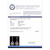 Image 3 : 14K Gold 1.07ctw Fancy Color Diamond Earrings
