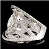 Image 2 : 18K Gold 1.72ctw Diamond Ring